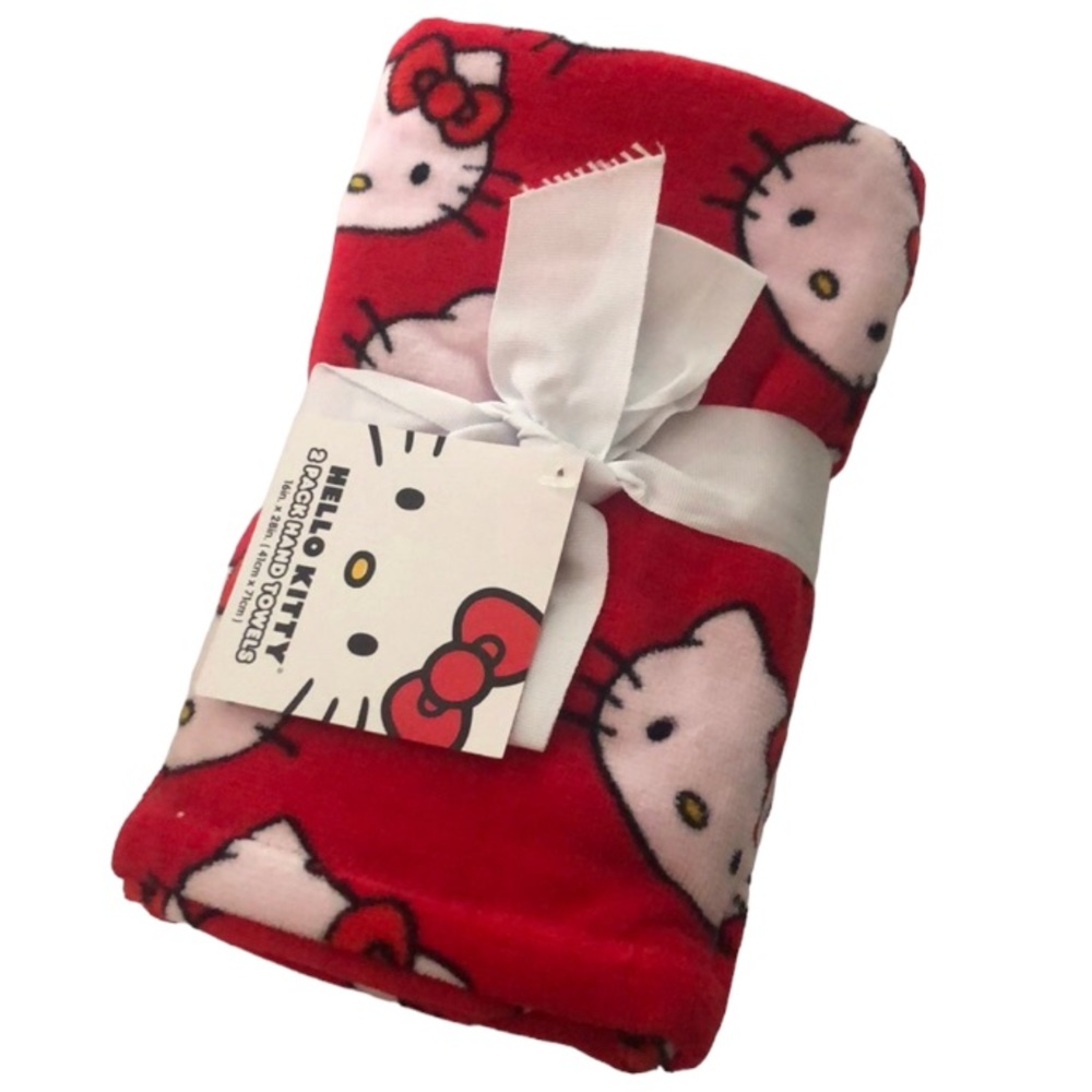 Hello Kitty Hand Towels